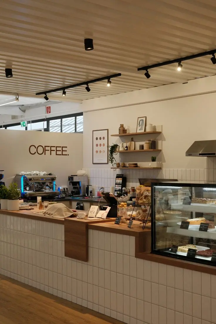 Interior kafe Arsen Coffee Bandung